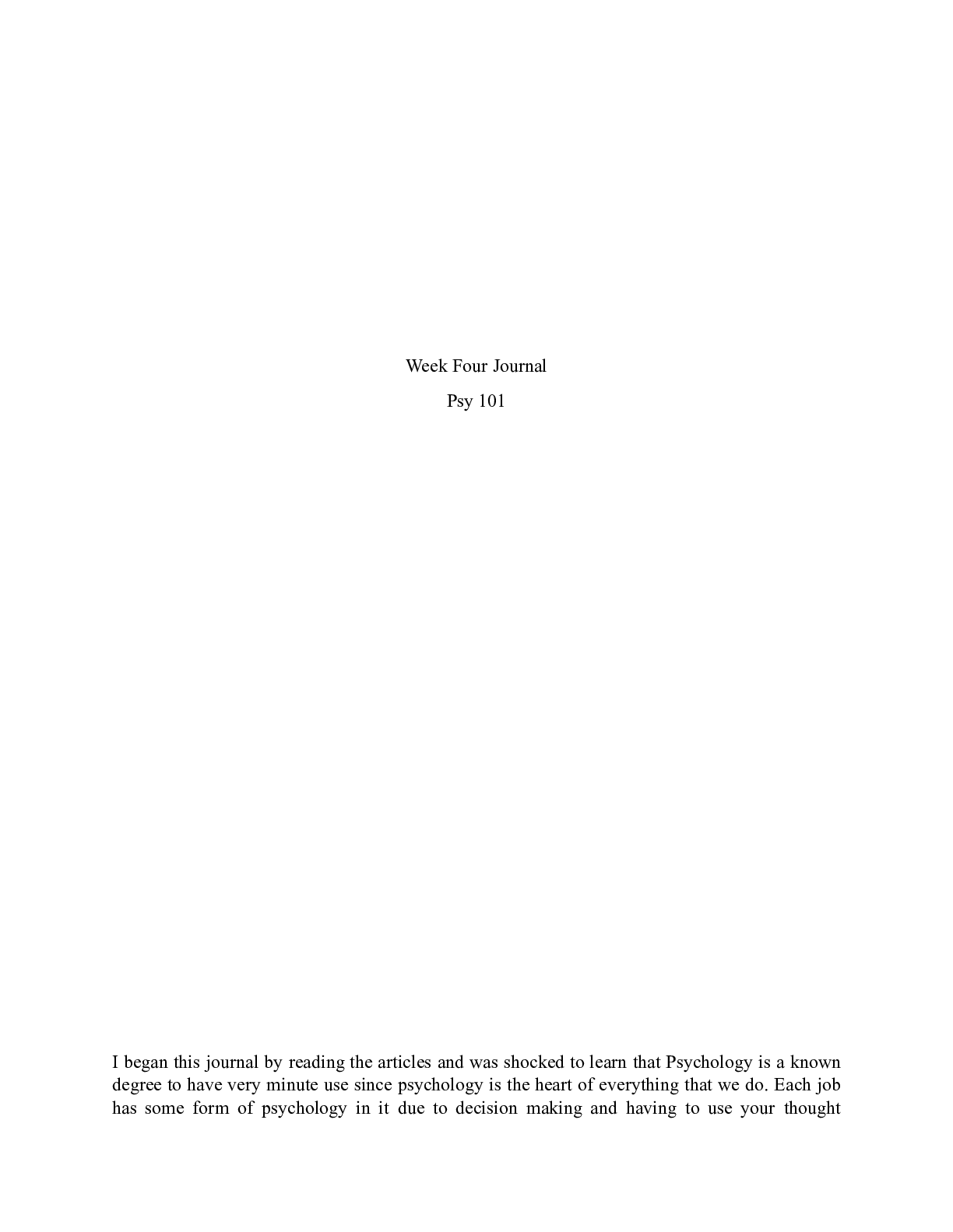 Preview image of psy101.weekfourJournal.docx (1) document